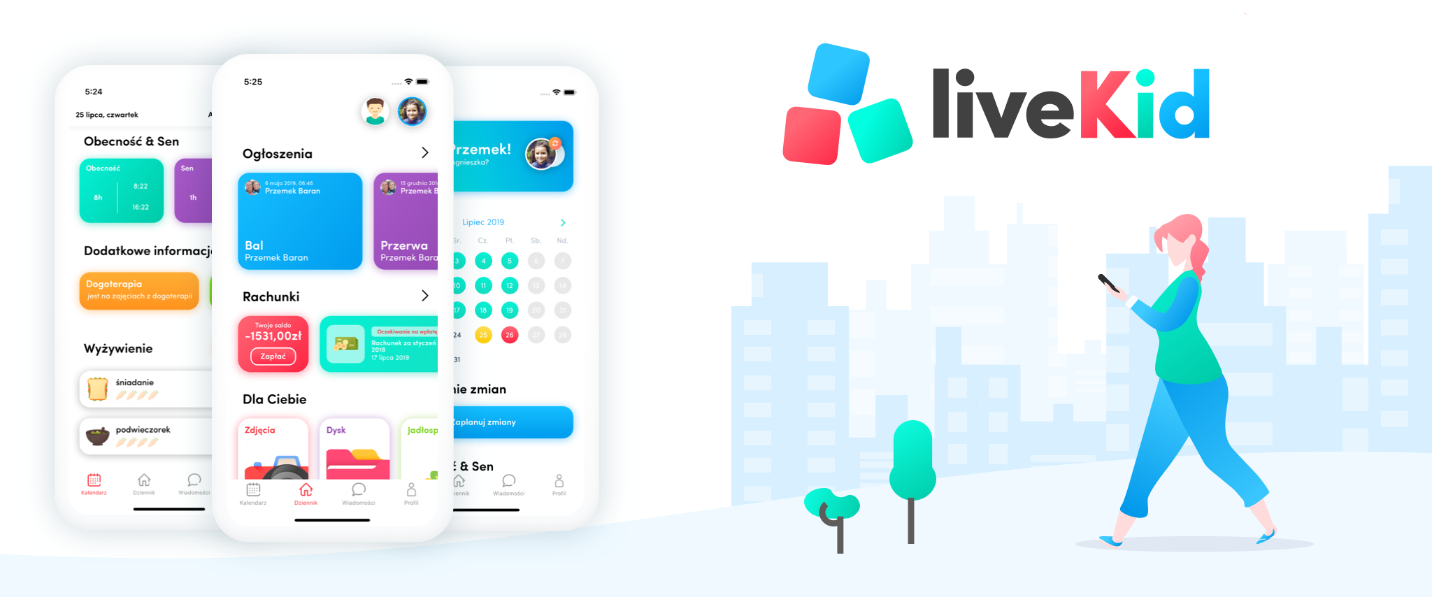 Jakub Pawelski opowiada, jak wymyślił aplikację LiveKid