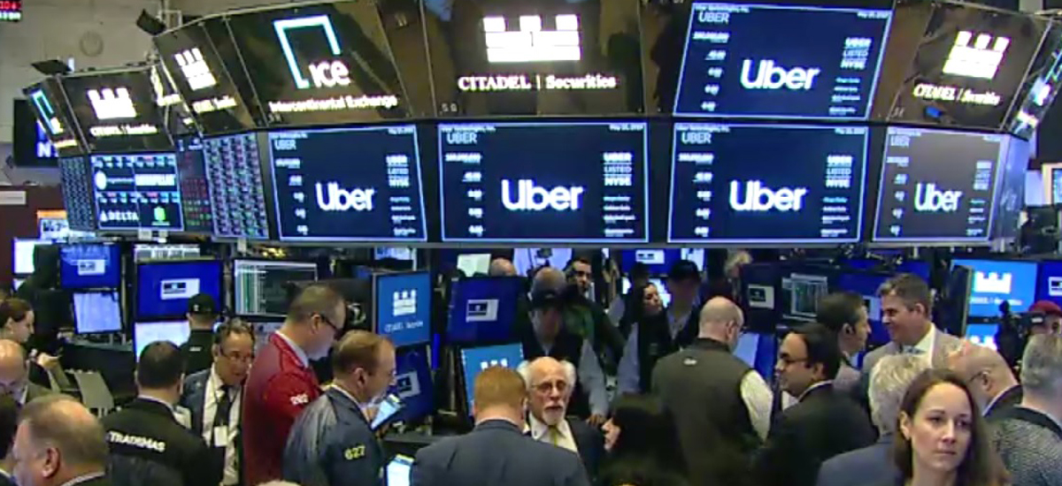 Uber na giełdzie. Sypią się szyderstwa i drwiny