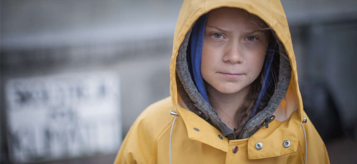 rower Arnold i Greta Thunberg