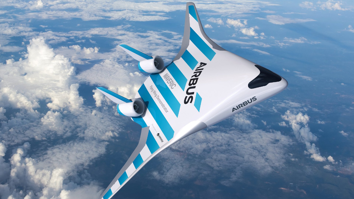 Nowy samolot Airbusa. Nie ma okien, ale wytwarza dużo mniej dwutlenku węgla
