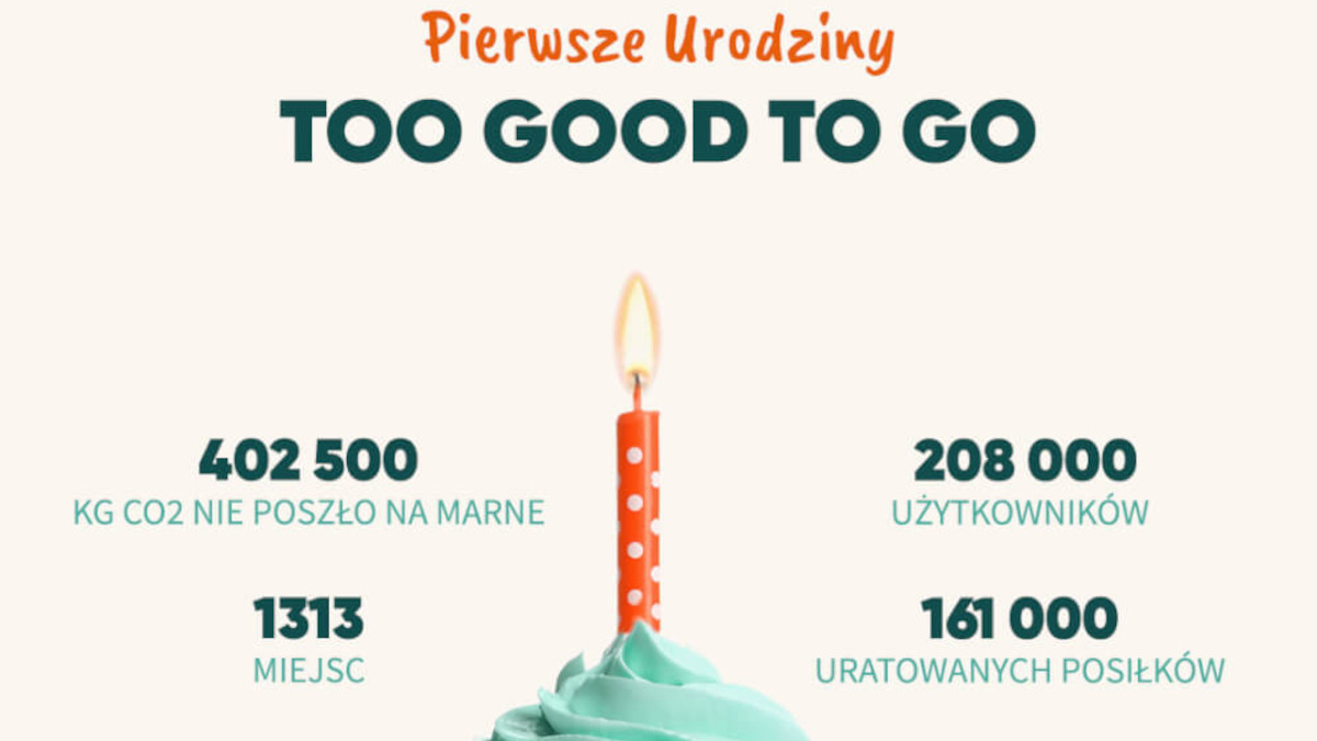 Too Good To Go rozwija skrzydła. Pierwsze urodziny, nowi partnerzy, nowy szef…