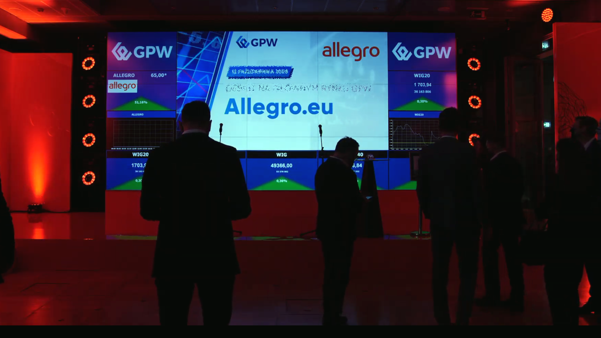 Allegro pokazało wyniki finansowe. Reakcja giełdy natychmiastowa