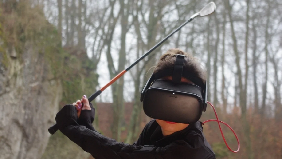 Polskie startupy. Za pomocą gogli VR i haptyki chcą wychować drugiego Tigera Woodsa