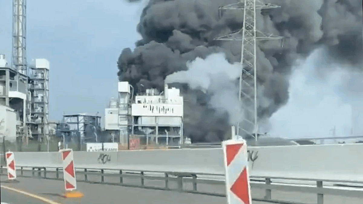 Toksyczna chmura już nad Polską. To efekt eksplozji w niemieckich zakładach chemicznych