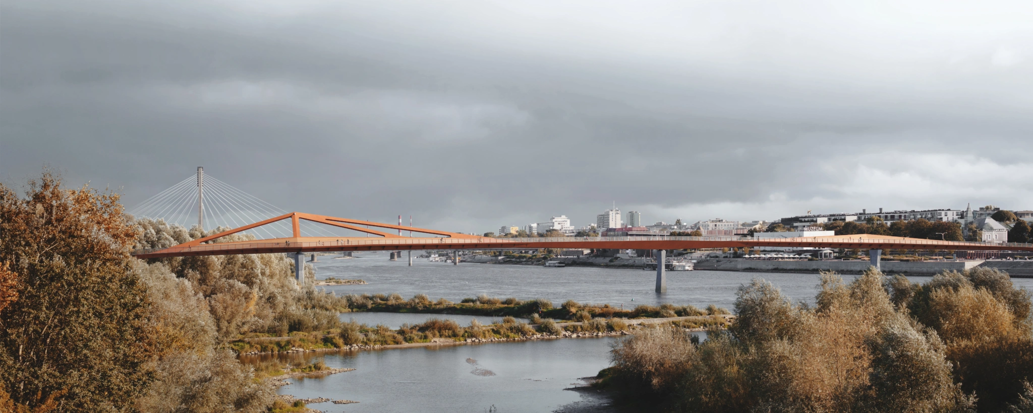 Takiego mostu w Warszawie jeszcze nie było. Przebije nawet słynny Millennium Bridge w Londynie