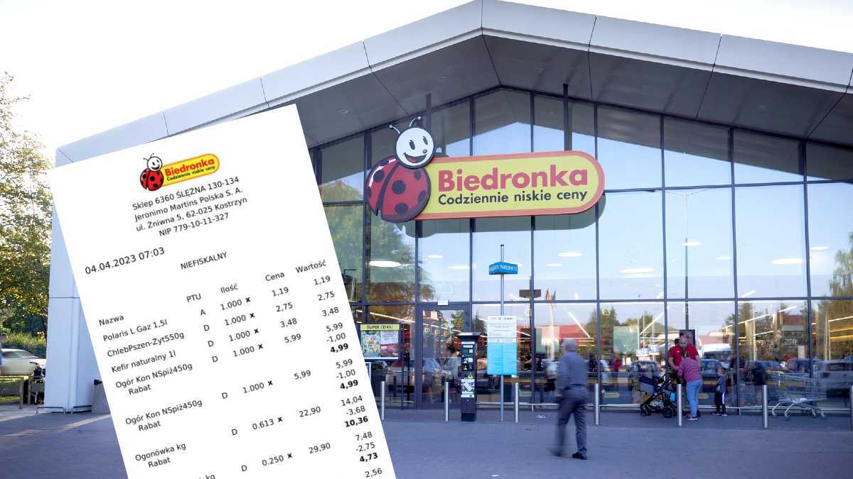 Moja Biedronka jest nie tylko moja! Na drugim końcu Polski ktoś robi zakupy na moje konto