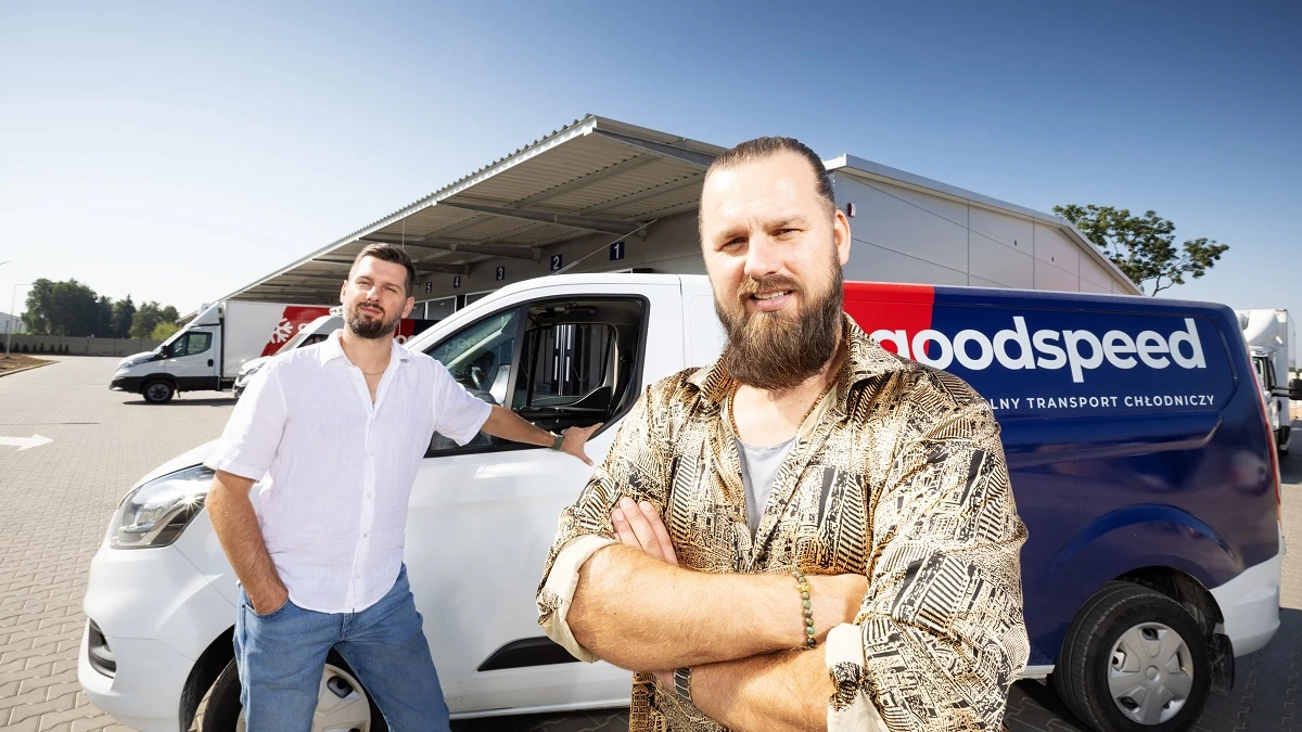 To oni przywożą wam jedzenie pod drzwi. Goodspeed idzie jak burza