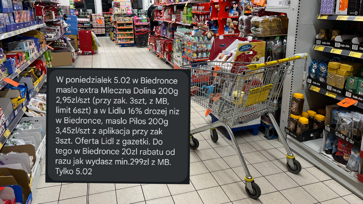 Lidl zarzuca Biedronce kłamstwo w SMS-ach. Co na to prawo?
