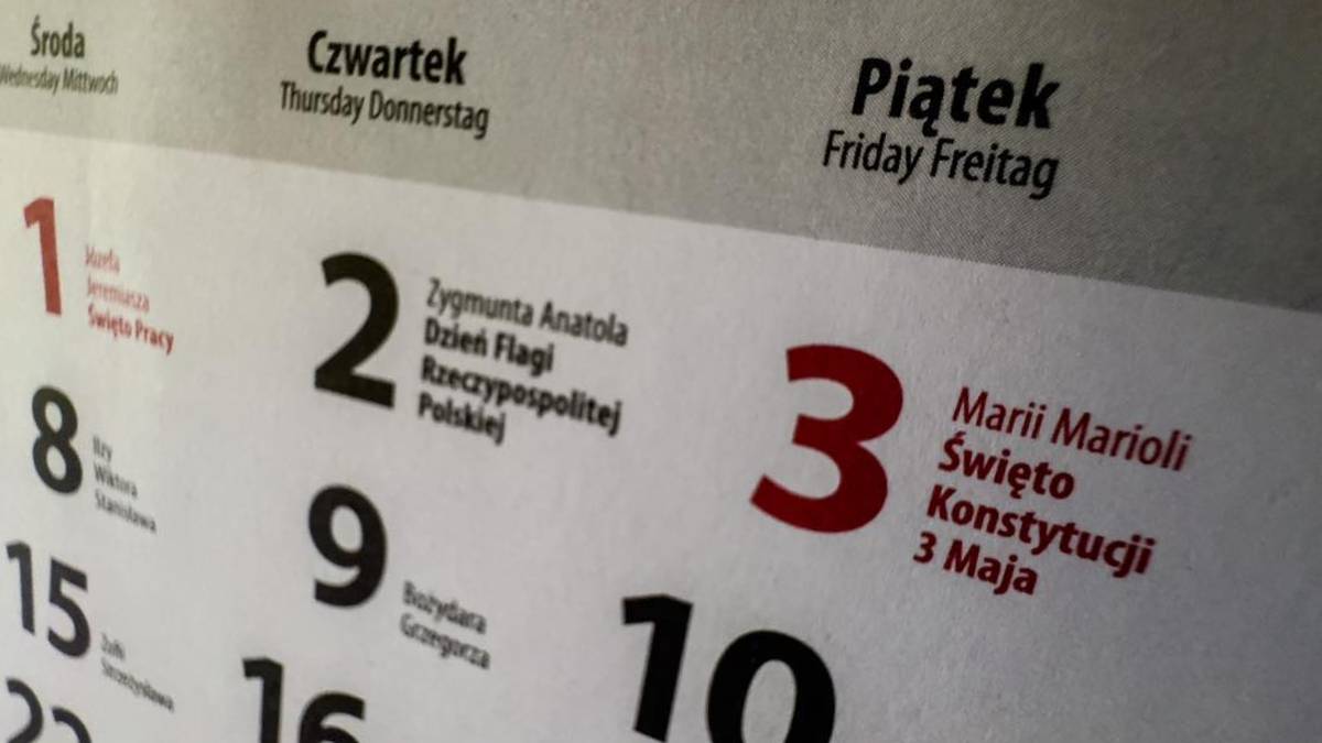 Wydłuż sobie majówkę do dziewięciu dni. Nie musisz brać urlopu