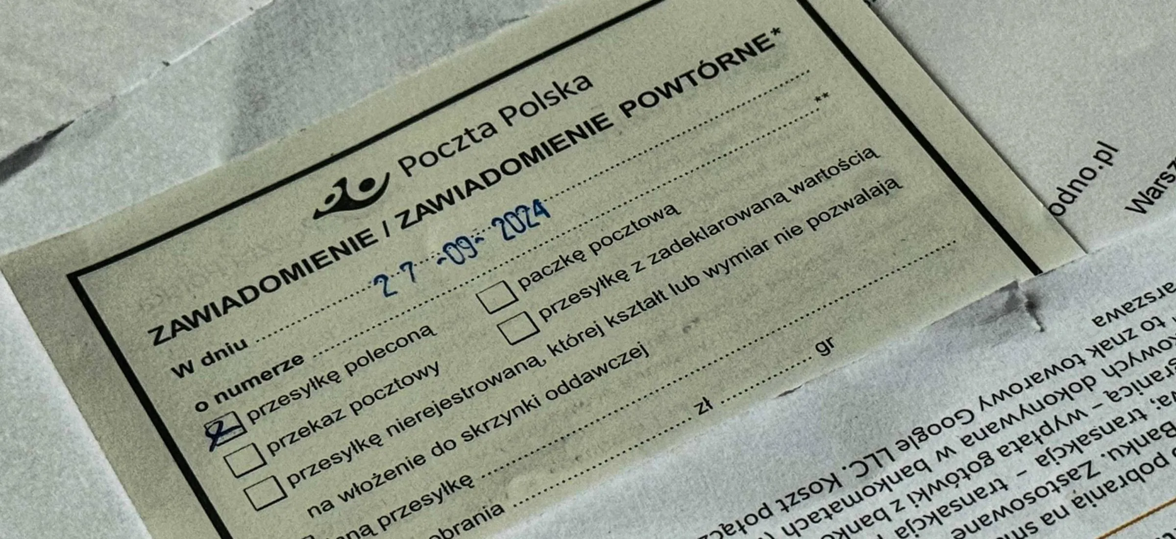 Nie chcesz dostawać awizo? Oto rozwiązanie