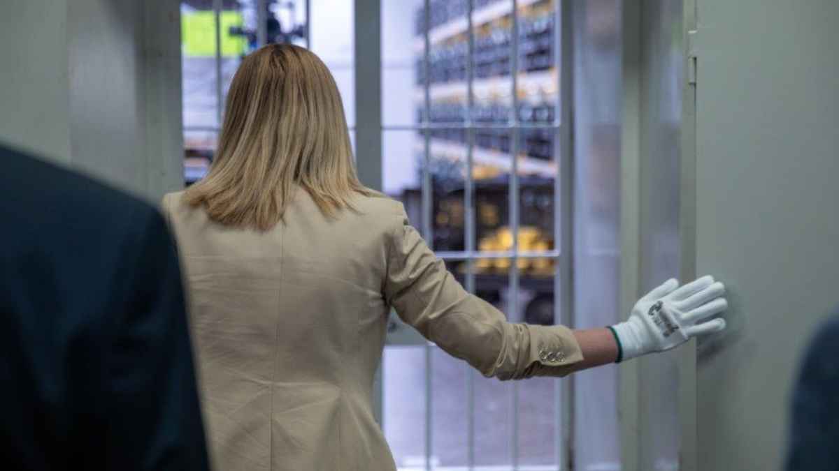 Na własne oczy zobaczyli skarbiec NBP.  „Rezerwy złota to jest coś”