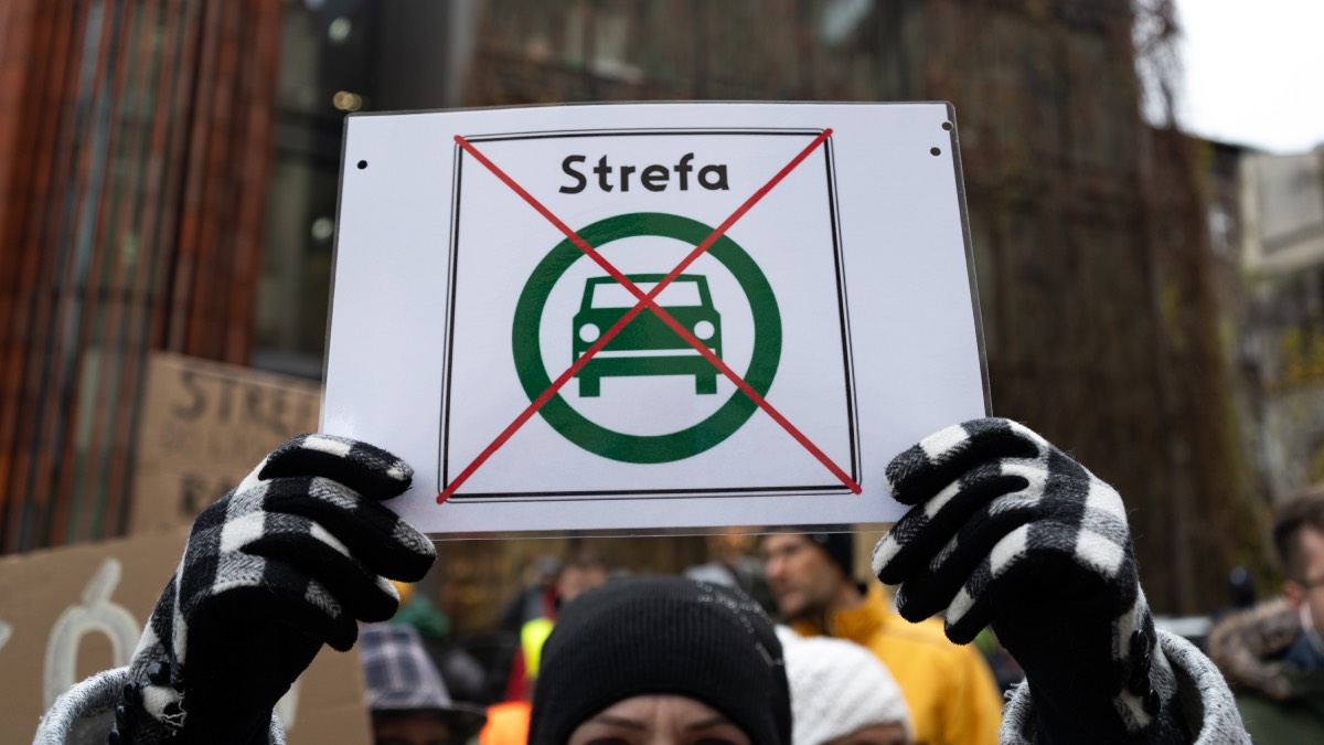 strefa czystego transportu uchwalona w Krakowie
