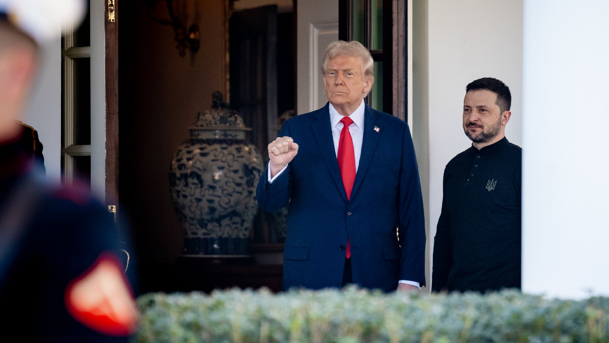 Donald Trump Wolodymyr Zelenski Ukraina Rosja sankcje pomoc wojskowa