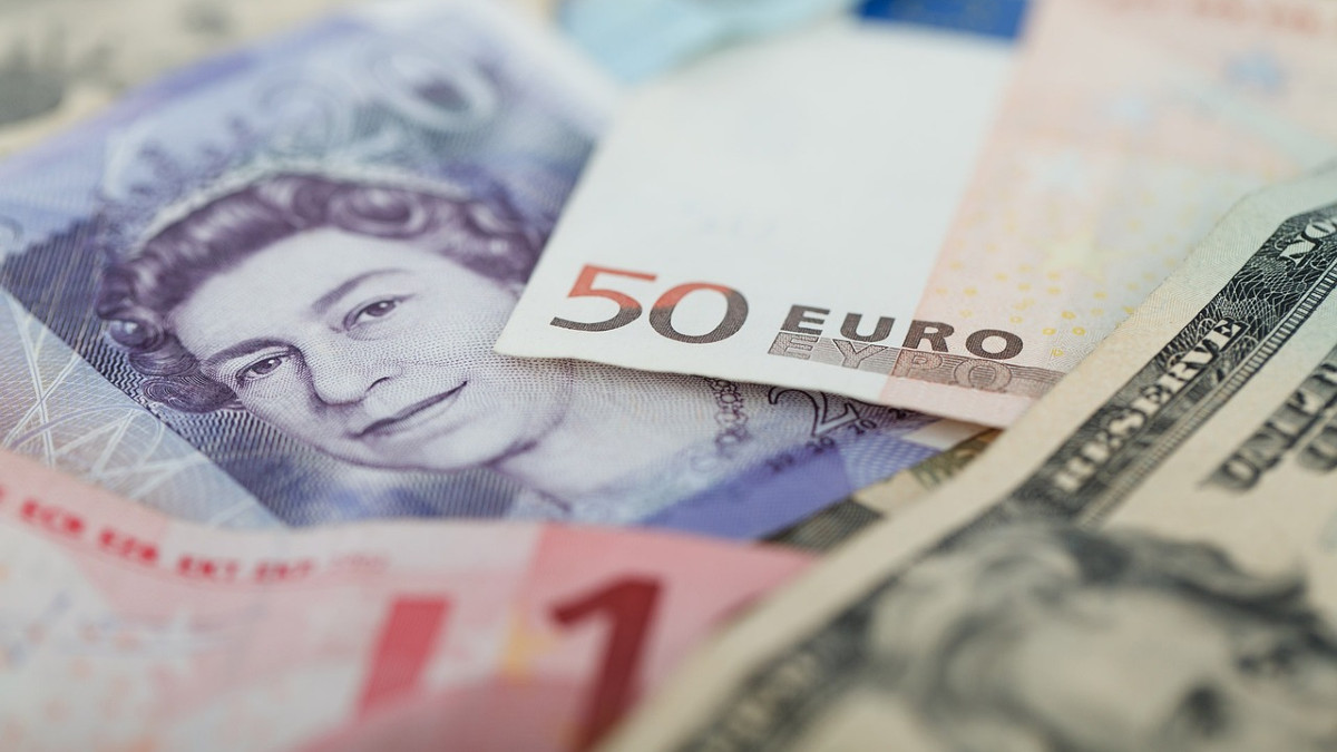 waluty banknoty funty
