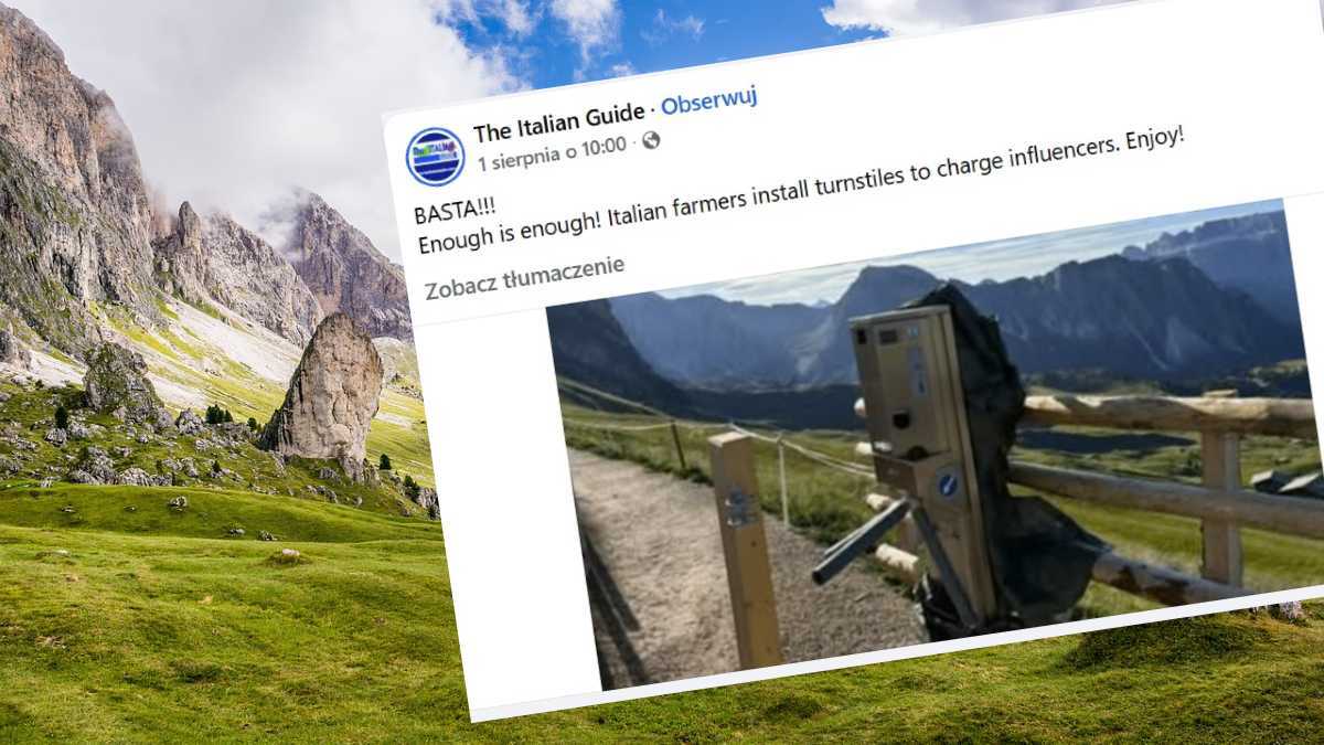 Rolnicy kasują turystów jak w metrze. Mają dość