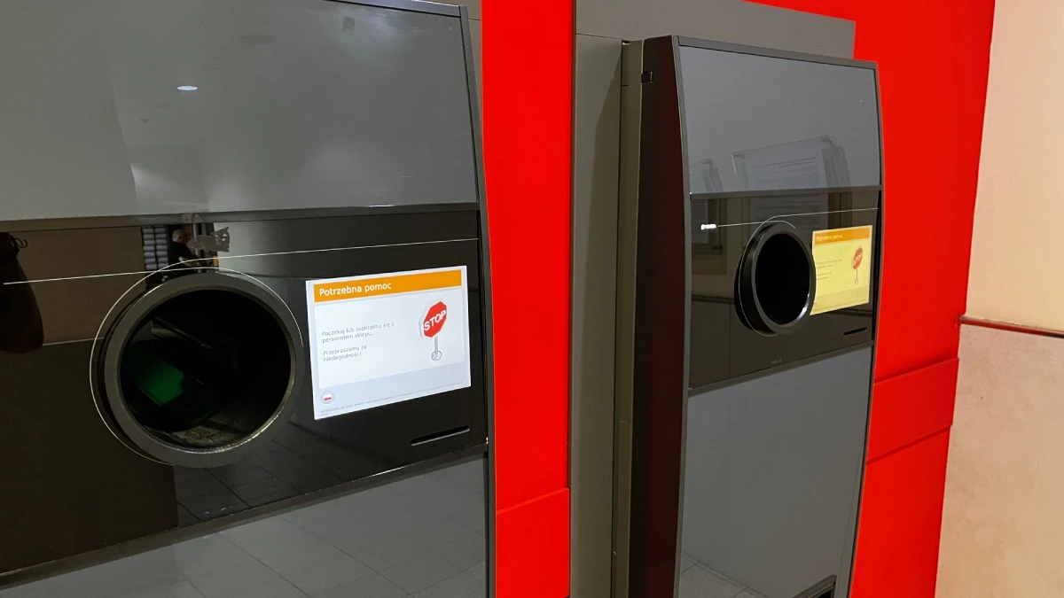 system kaucyjny Kaufland butelkomat