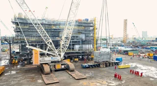 3000 ton na pełnym morzu. Tak bije serce naszej największej farmy wiatrowej