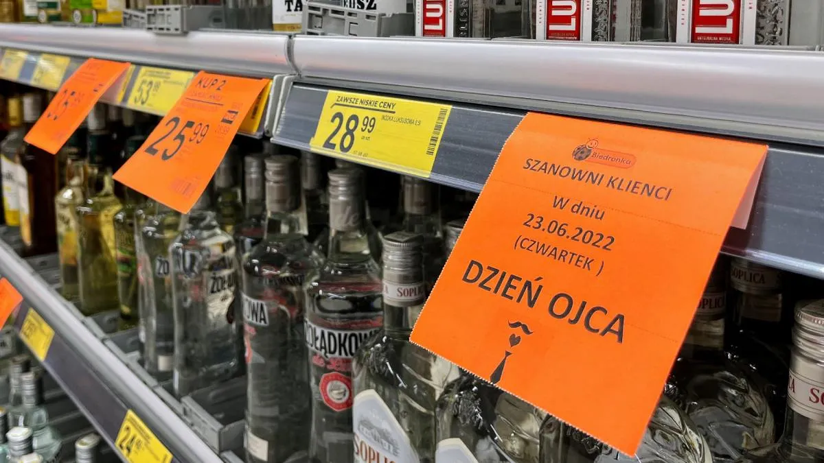 alkohol zakaz reklamy handlu