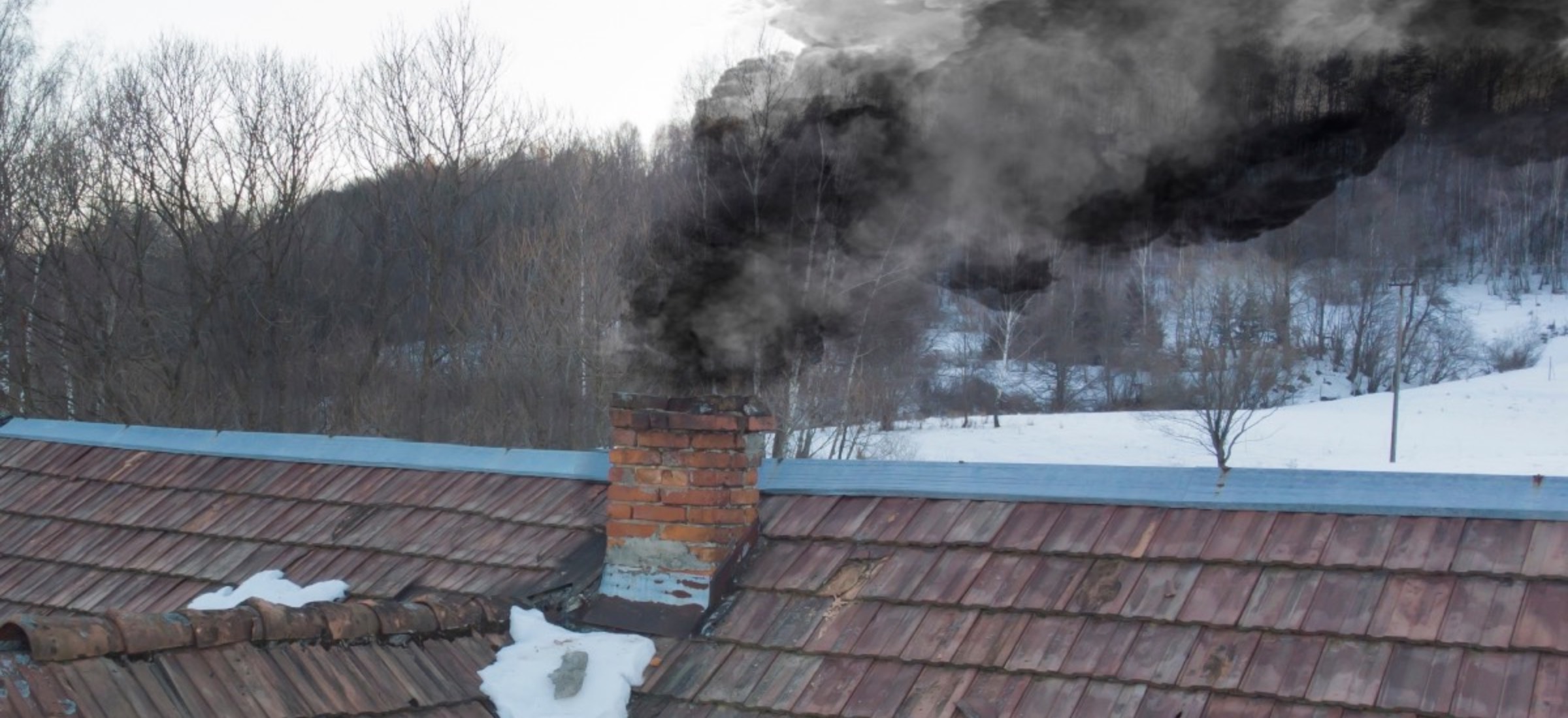 Pierwszy atak zimy i mamy rekord. Kopciuchy świetnie dają radę