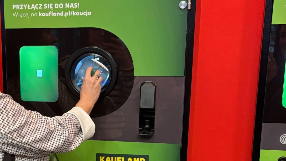 System kaucyjny. Kaufland: potrzymaj butelkę, pokażemy ci, jak to się robi