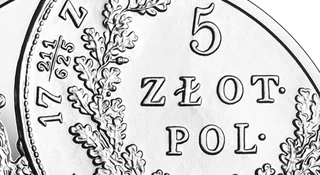 NBP wypuścił nowe 20 zł. Na awersie jest napisane: 5 zł