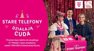Stare telefony działają cuda – T-Mobile i Szlachetna Paczka znów łączą siły, by pomagać