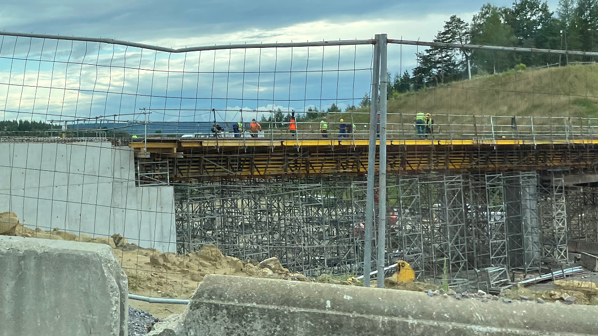 Jeszcze tylko tunel i estakada. Via Carpatia na ostatniej prostej