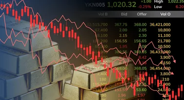 Panika na złocie i srebrze. Nastąpił brutalny zwrot w notowaniach