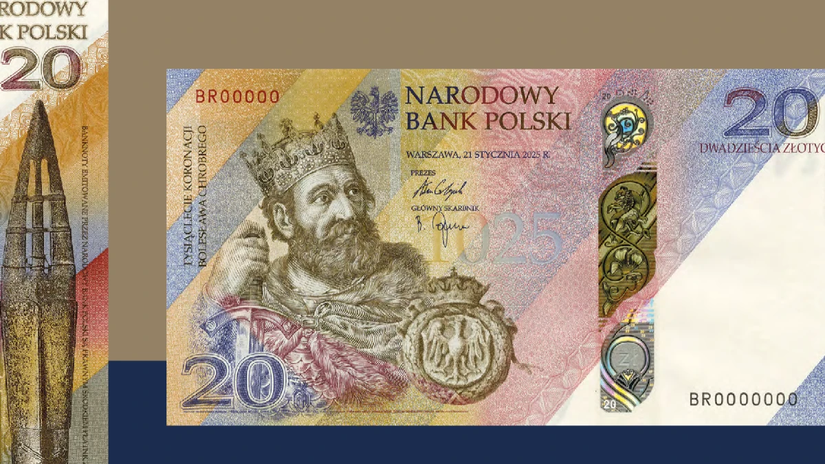 Polski banknot najlepszy. Głosowali kolekcjonerzy z całego świata