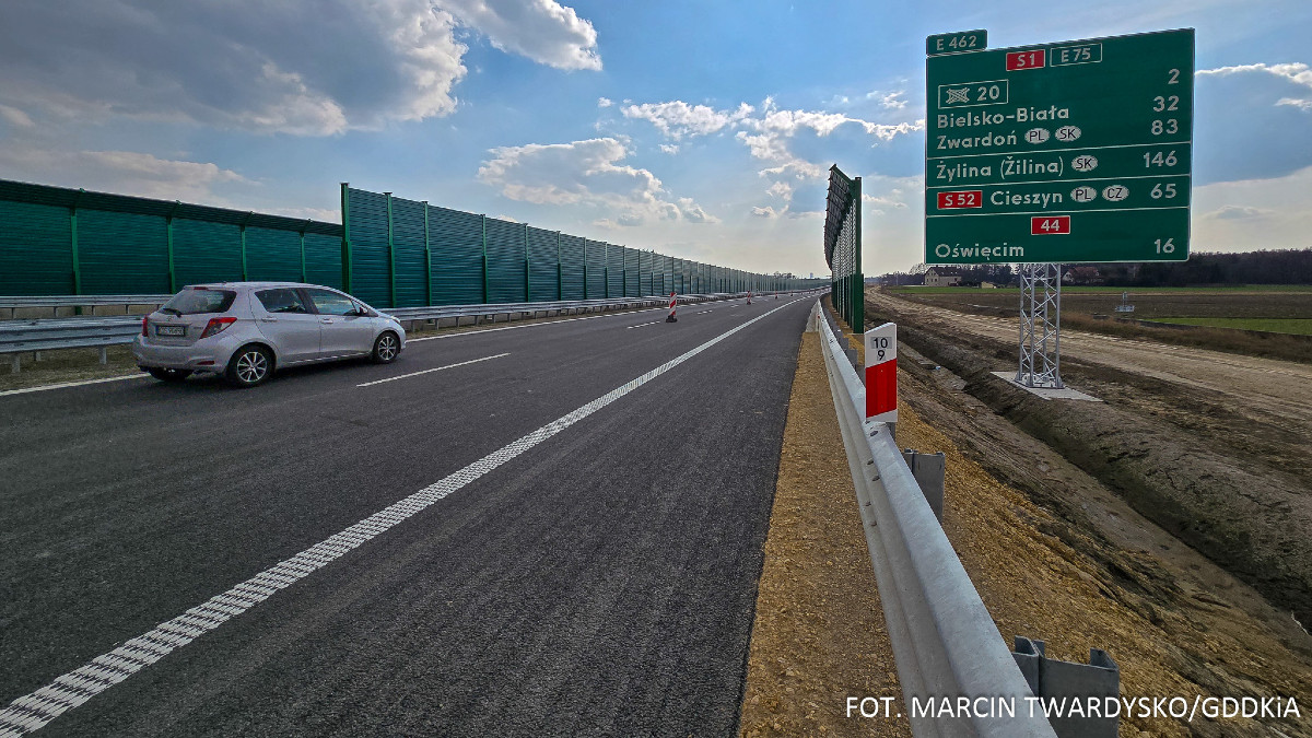 Nowy odcinek ekspresówki na Śląsku. Ważna zmiana dla kierowców