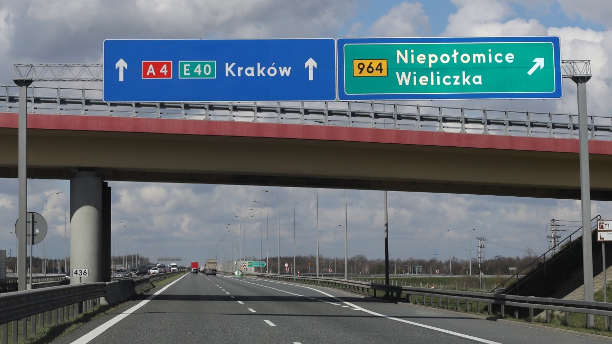 36 zł za 60 km. Nowe stawki na A4 między Katowicami a Krakowem