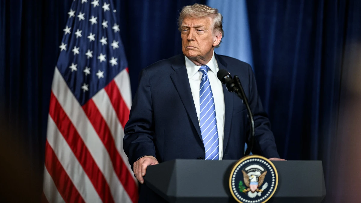 Trump jest wszędzie. Brakuje, by Statua Wolności miała jego twarz