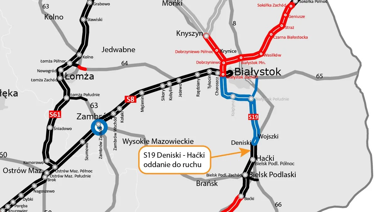 Via Carpatia rośnie. Kierowcy dostali kolejny odcinek S19