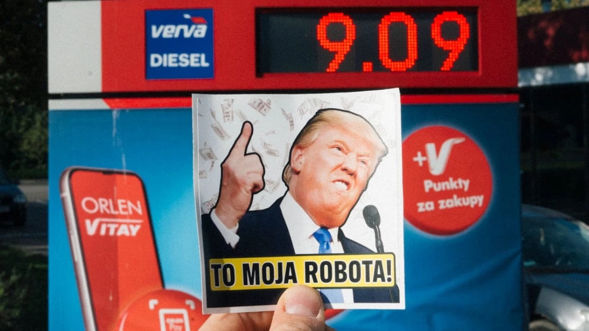 Akcja na stacjach paliw. Greenpeace Polska uderza w Donalda Trumpa